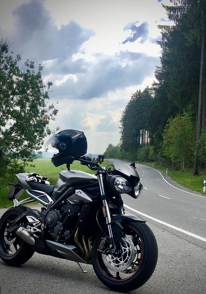 Motorrad fahren Neuffen